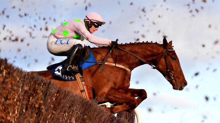 Monkfish, trained by Willie Mullins, is a short-price favourite for Wednesday's Brown Advisory Novices' Chase