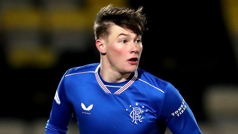 Rangers' Nathan Patterson during the Scottish Premiership match at the Almondvale Stadium, Livingston. Picture date: Wednesday March 3, 2021 (PA Image)