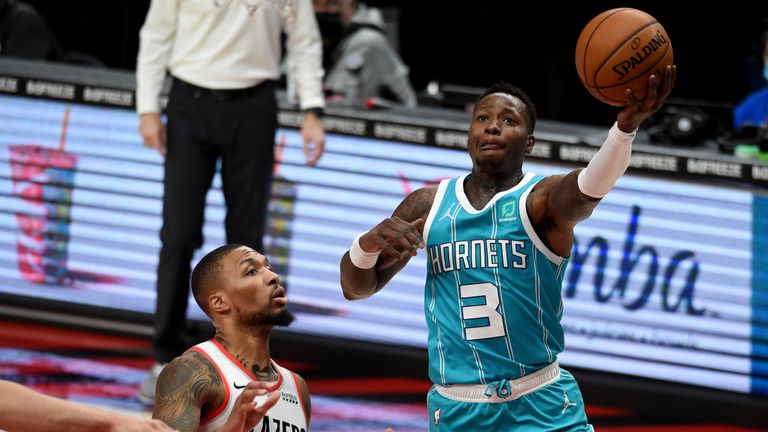 Highlights of the Charlotte Hornets against the Portland Trail Blazers in Week 11 of the NBA.