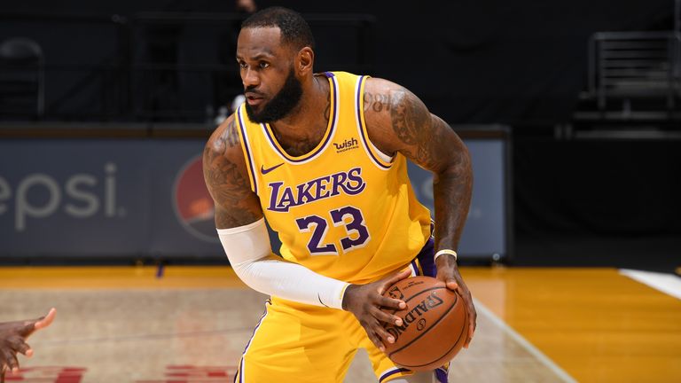 LeBron James' Los Angeles Lakers jersey most popular for second straight  year, NBA News