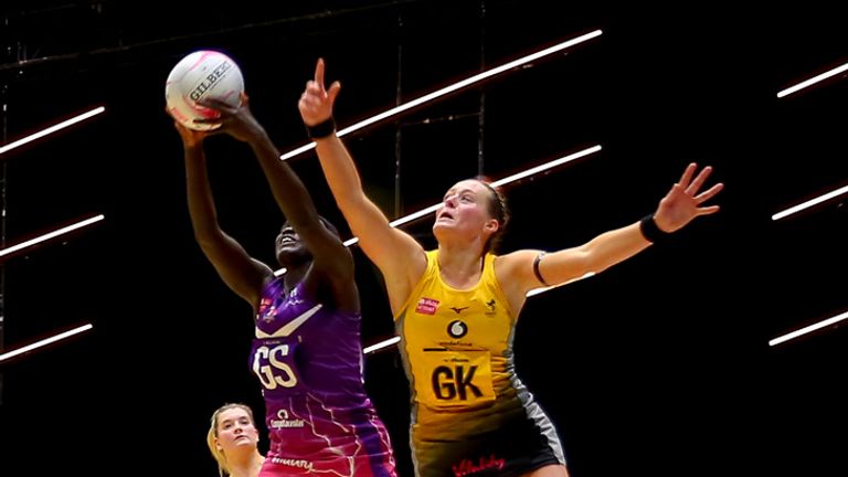 Loughborough Lightning versus Wasps Netball was the only game decided by a single-goal so far this season (Image Credit - Ben Lumley)