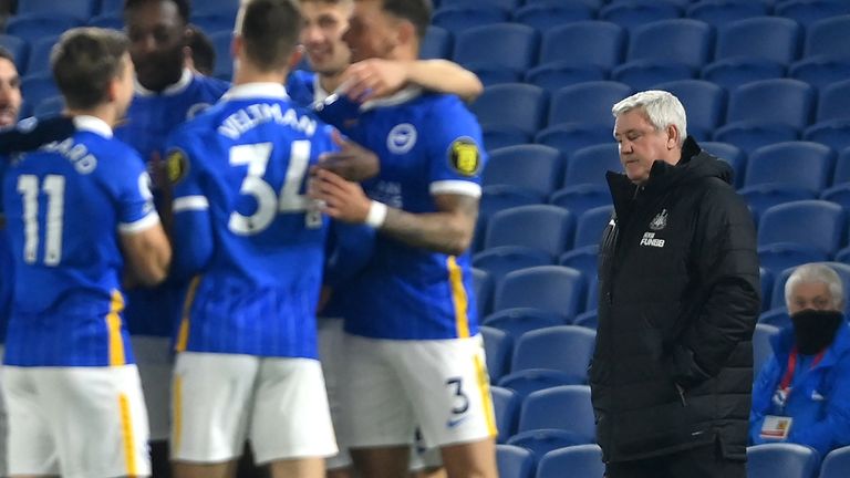 Steve Bruce Newcastle Brighton for panel