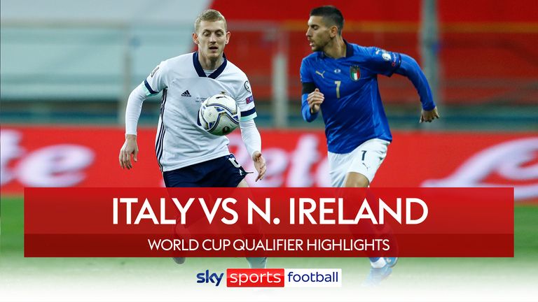 WŁOCHY 2-0 IRLANDIA PÓŁNOCNA