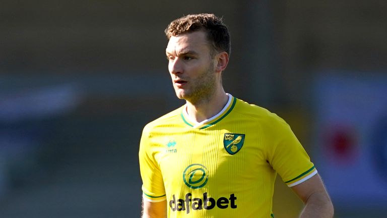 PA - Ben Gibson in action for Norwich City