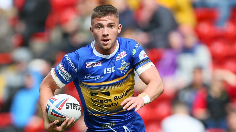 PA - Jack Walker in action for Leeds Rhinos