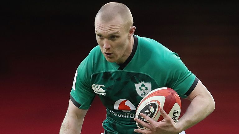 PA - Keith Earls in action for Ireland