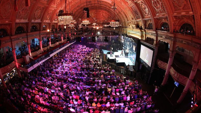 The PDC is hoping to accommodate a full house at the Winter Gardens, Blackpool in July
