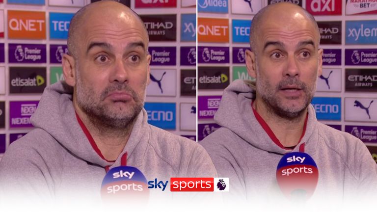 Pep Guardiola&#39;s postmatch chat against Southampton 