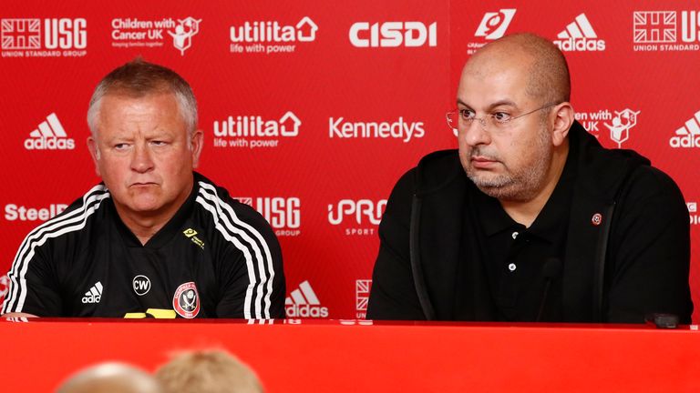 Sheffield United owner Prince Abdullah says former club manager Chris Wilder offered his resignation twice