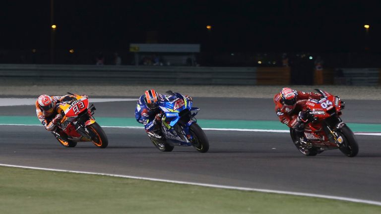 Qatar's Losail International Circuit will host the opening races of the MotoGP season