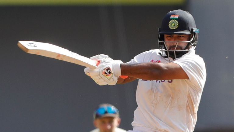 Rishabh Pant scored a brilliant hundred as India took control of the fourth Test (Pic credit - BCCI)