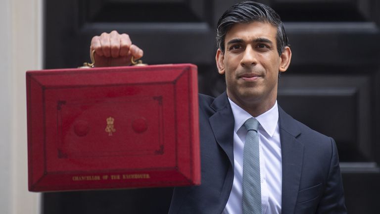 Chancellor Rishi Sunak unveiled the new Budget on Wednesday (PA image)