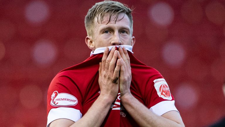 Aberdeen were held at home by Hamilton in the Scottish Premiership