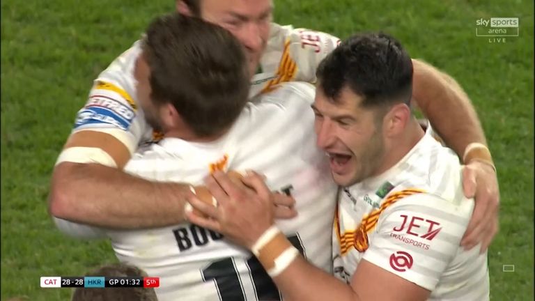 Highlights from Catalans Dragons&#39; thrilling golden point win over Hull Kingston Rovers in the opening round of Super League.