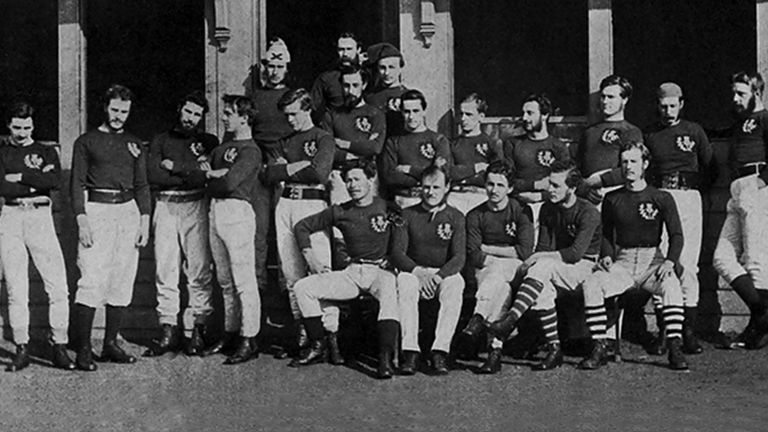 The 1871 Scotland team triumphed against England