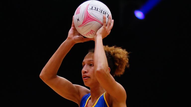 Serena Guthrie of Team Bath Netball (Image Credit - Ben Lumley)