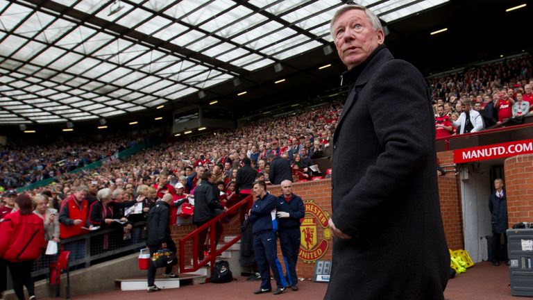 Sir Alex Ferrguson stepped down as Manchester United manager in 2013