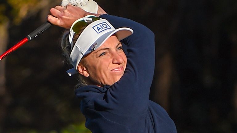 Women's Open champion Sophia Popov fired a 68 to leap into second place