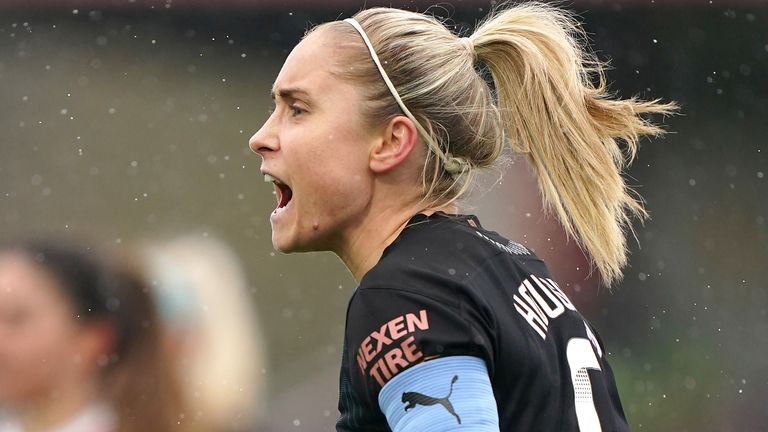 Manchester City captain Steph Houghton (PA)