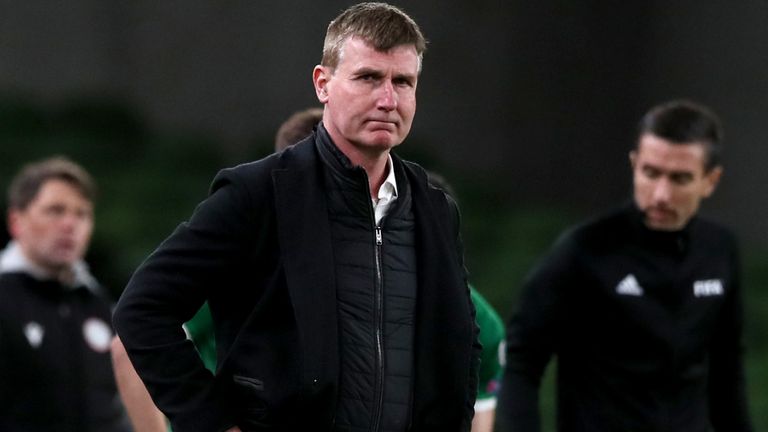 Republic of Ireland manager Stephen Kenny (PA)