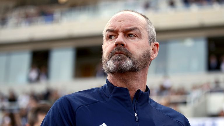 File photo dated 16-11-2019 of Scotland manager Steve Clarke during the UEFA Euro 2020 Qualifying match at the GSP Stadium, Nicosia