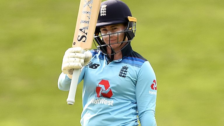 England Women's Tammy Beaumont is now top of the ODI batting rankings