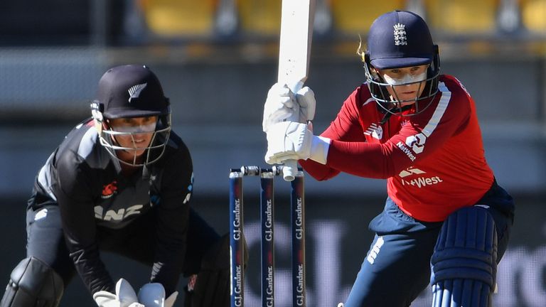 Tammy Beaumont, England vs New Zealand (Getty)