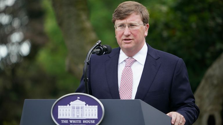 Mississippi Gov. Tate Reeves has signed a bill banning transgender athletes from competing women's sports teams