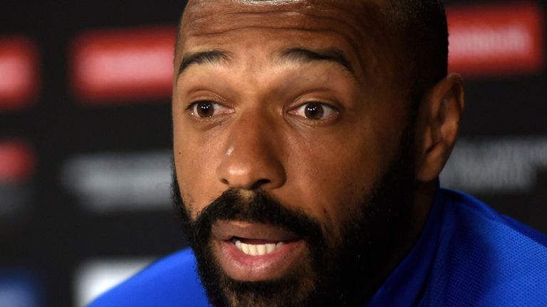 Thierry Henry says he will only return to social media when it is safe to do so