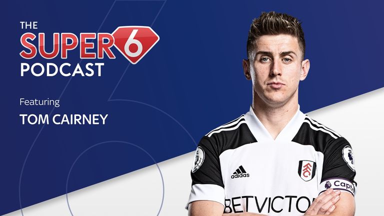 Tom Cairney is the latest Premier League star to feature on the Super 6 Podcast.