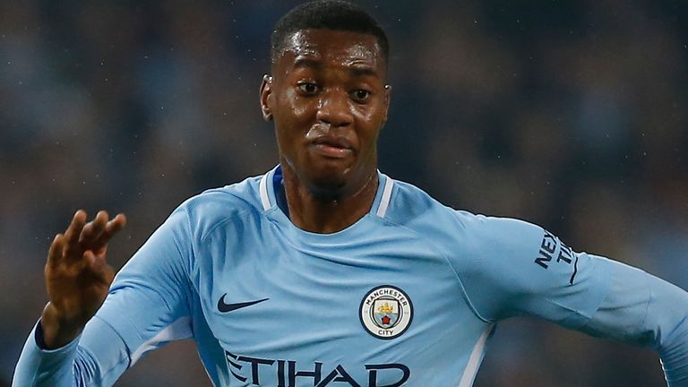 Tosin Adarabioyo played in some Man City first team matches, but did not feature in the Premier League (credit: Simon Bellis/Sportimage)