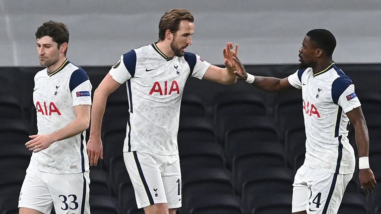 Tottenham proved too strong for Dinamo Zagreb in the last 16 first leg