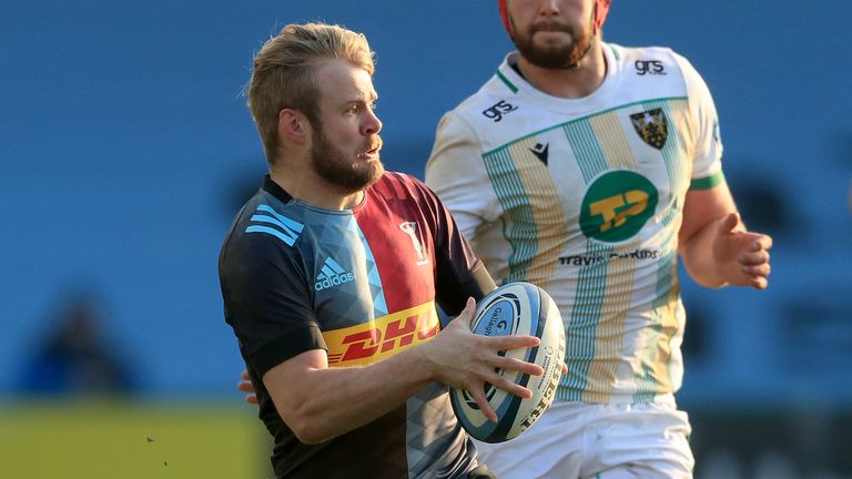 Exciting Harlequins wing Tyrone Green notched the home side's the first try of the contest early on 