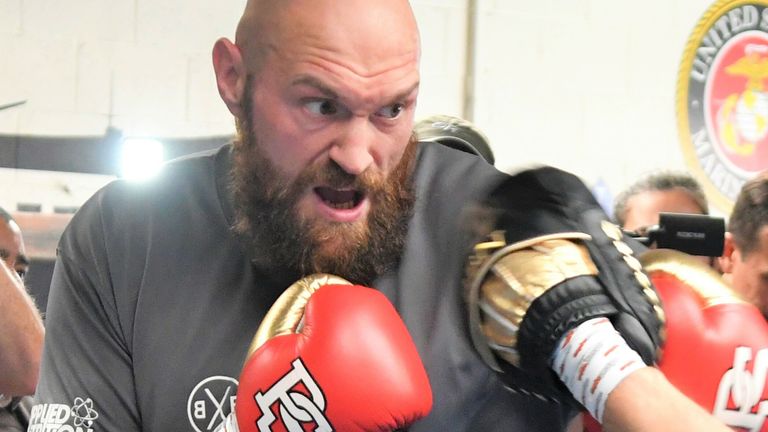 Tyson Fury's aggressive tactics could be passed on to Joseph Parker who has  teamed up with coach Andy Lee | Boxing News | Sky Sports