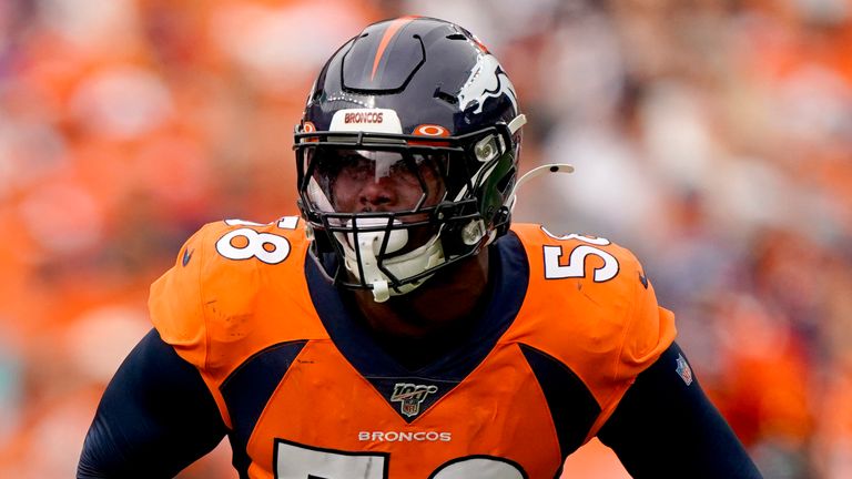 Von Miller: Denver Broncos pick up edge rusher's $18m option for 2021, NFL  News