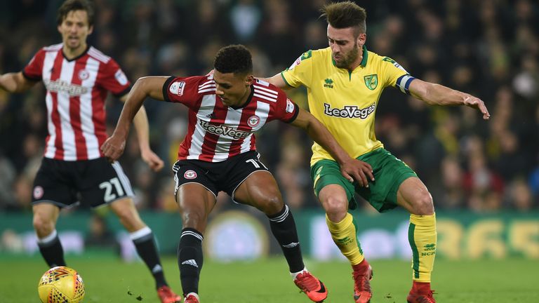 Ollie Watkins shone as a central striker for Brentford