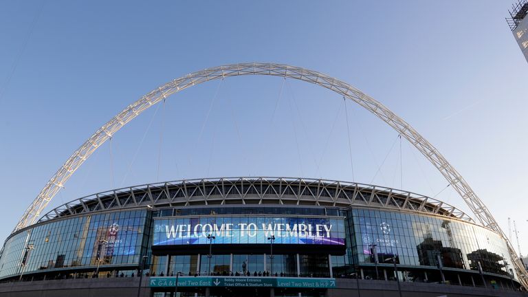 Wembley Stadium in 2018