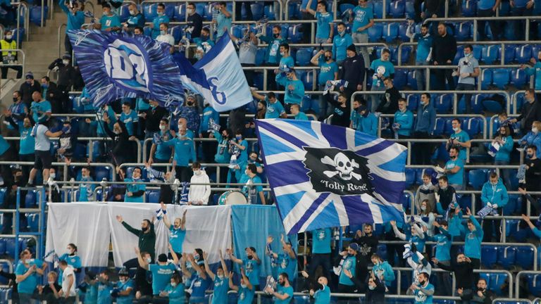 Zenit supporters are being allowed to have the Sputnik V vaccine at the club&#39;s home matches for the remainder of the season