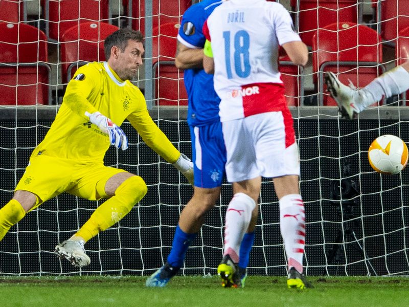 Slavia Prague 1-1 Rangers: Helander Away Goal Boosts Scottish Champions  Ahead Of Ibrox Second Leg