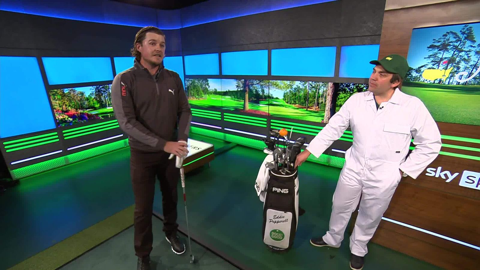 The Masters: Eddie Pepperell takes on Augusta National's iconic Amen ...