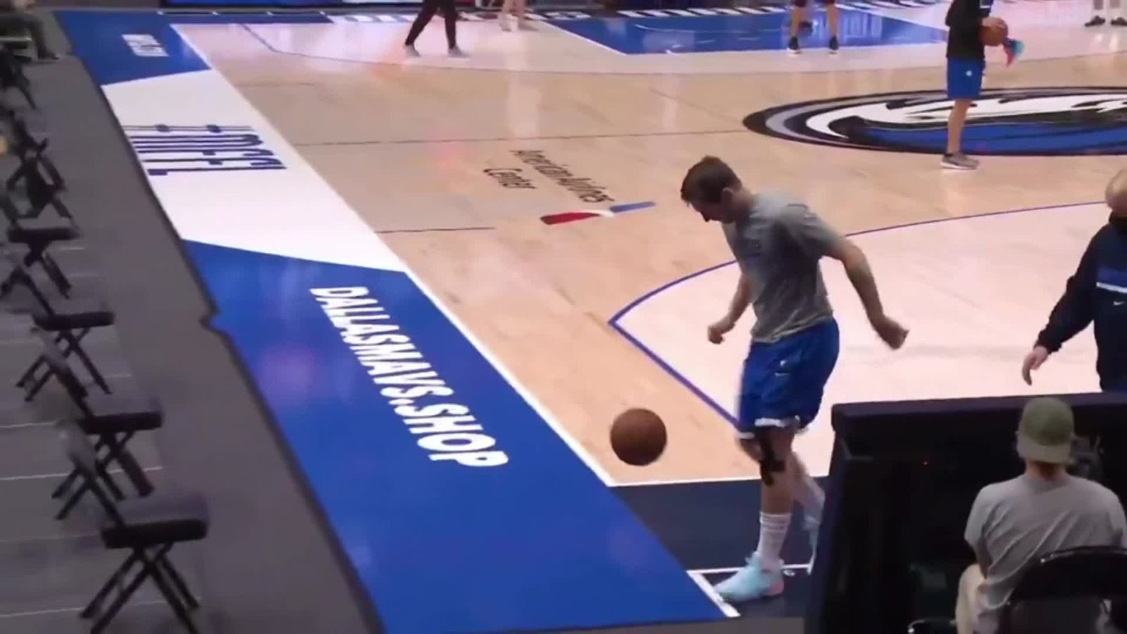 Doncic's incredible football and basketball skills | NBA News | Sky Sports
