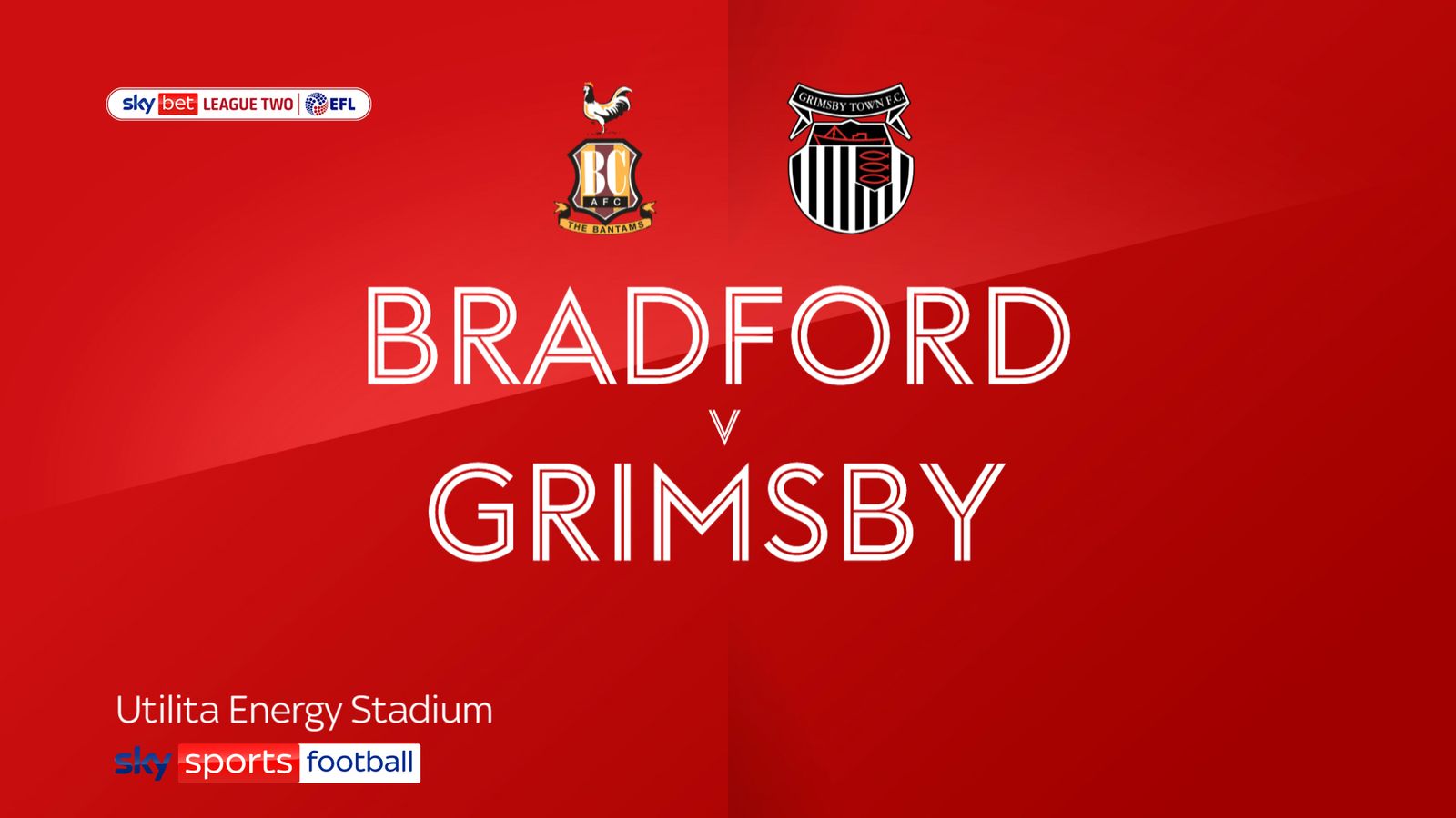 Bradford 1 - 0 Grimsby - Match Report & Highlights