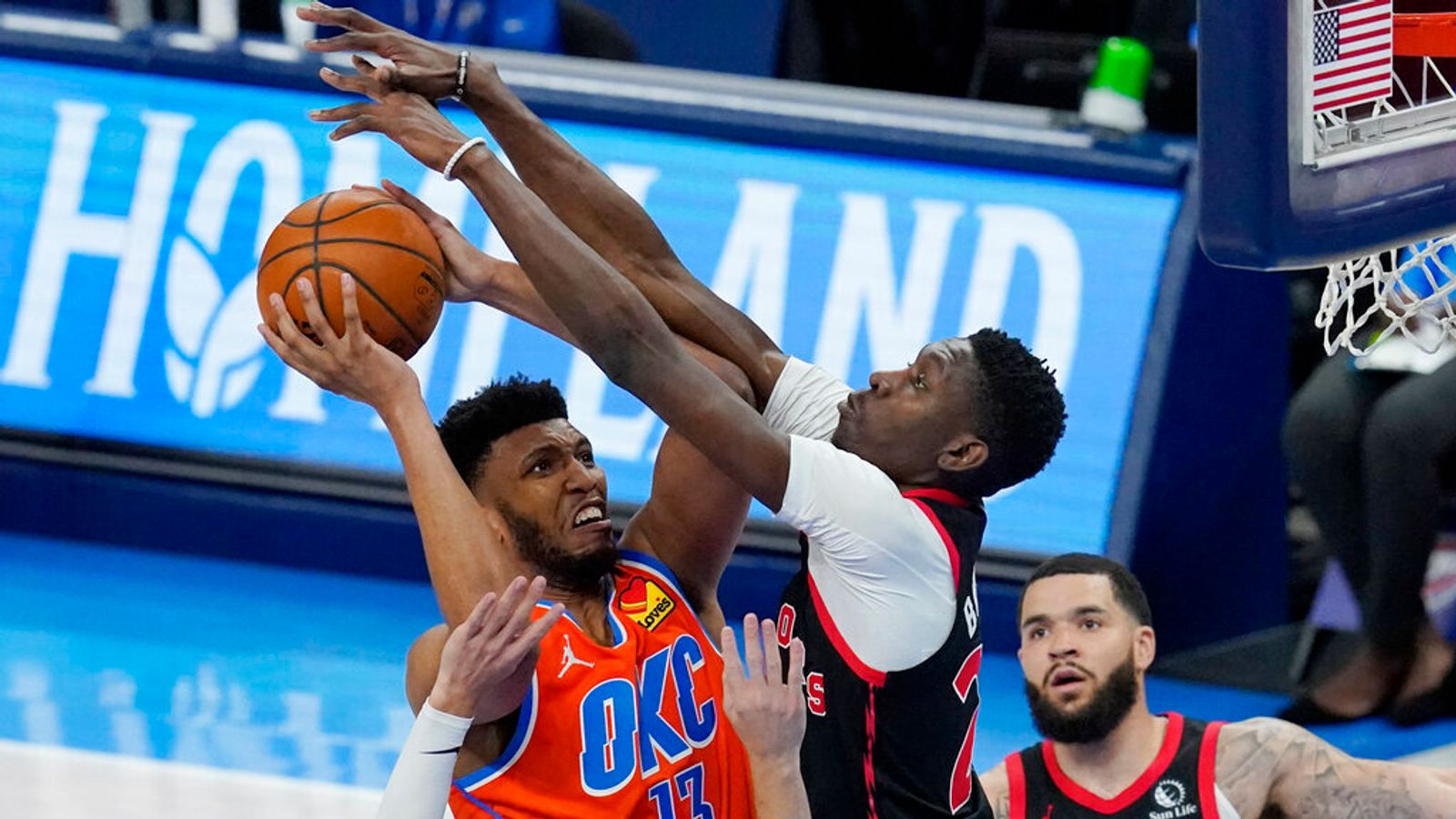 NBA Wk15: Raptors 103-113 Thunder | NBA News | Sky Sports