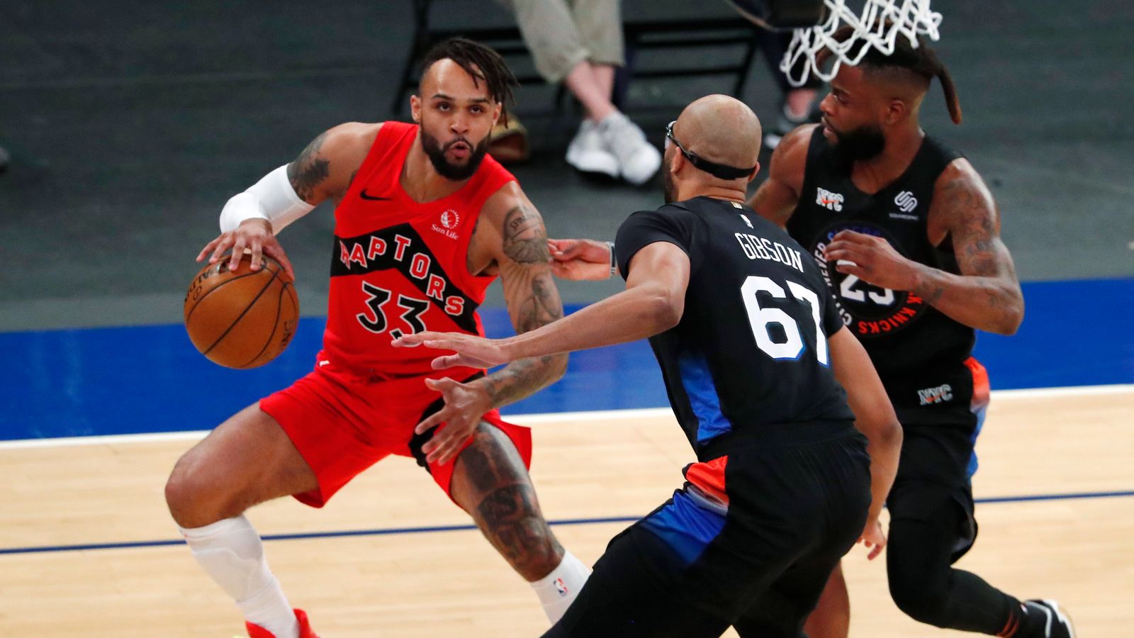 NBA Wk18: Raptors 103-120 Knicks | NBA News | Sky Sports