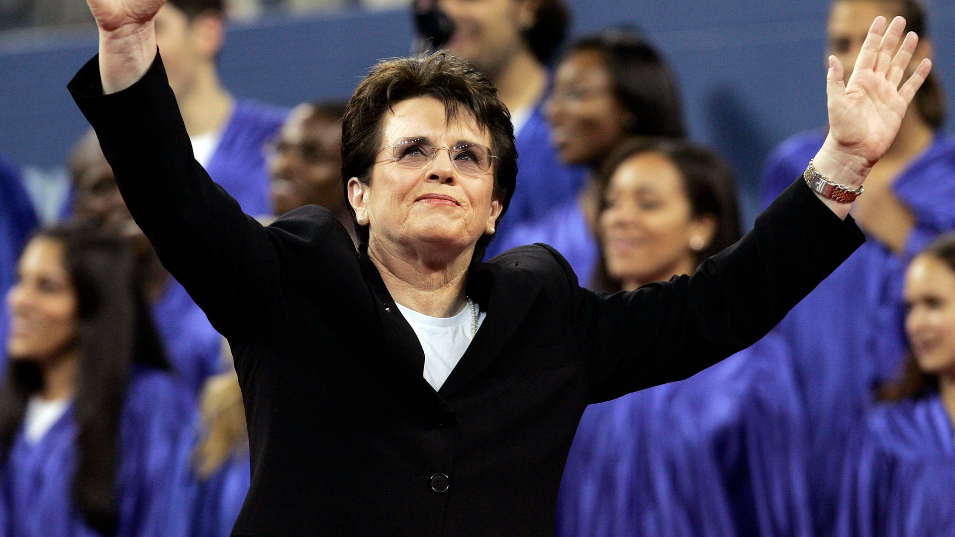Billie Jean King: 'Show up, stand up and speak up'
