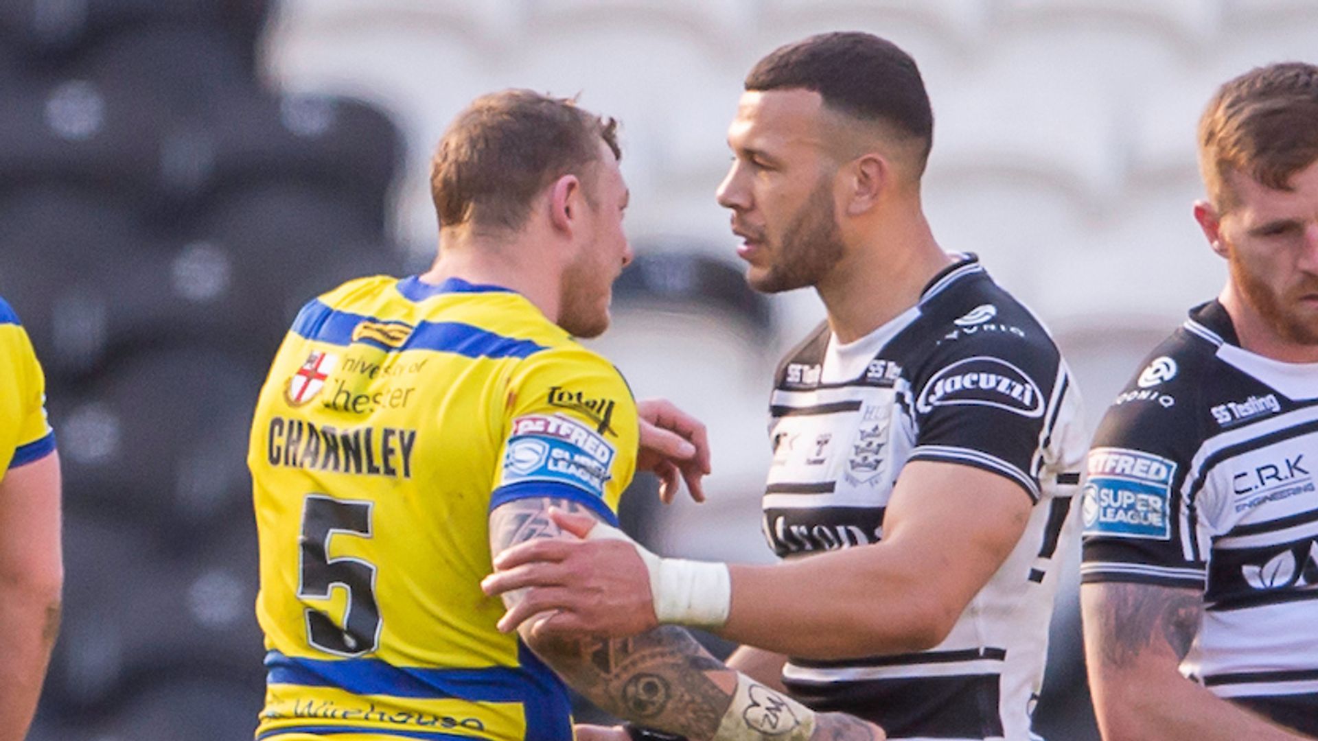 Hull and Warrington draw after missed drop goals