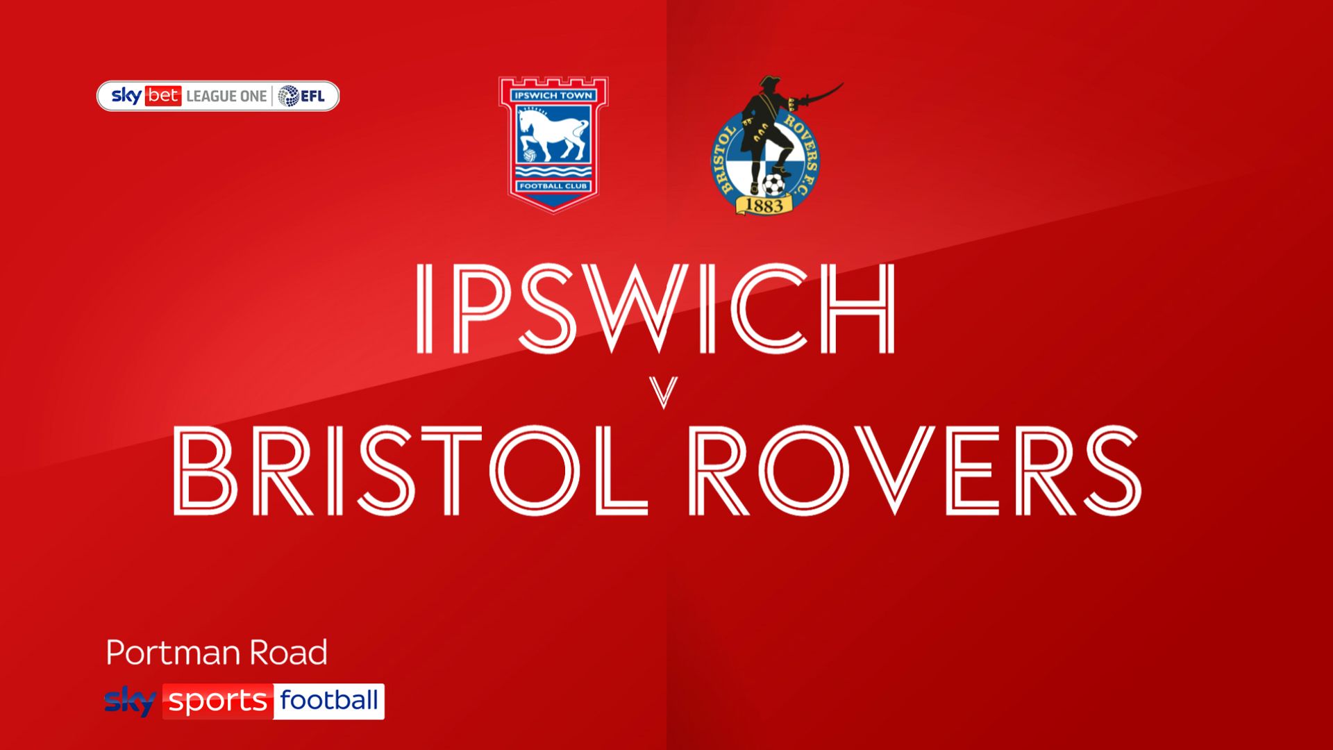 Leaders Ipswich see off nine-man Bristol Rovers