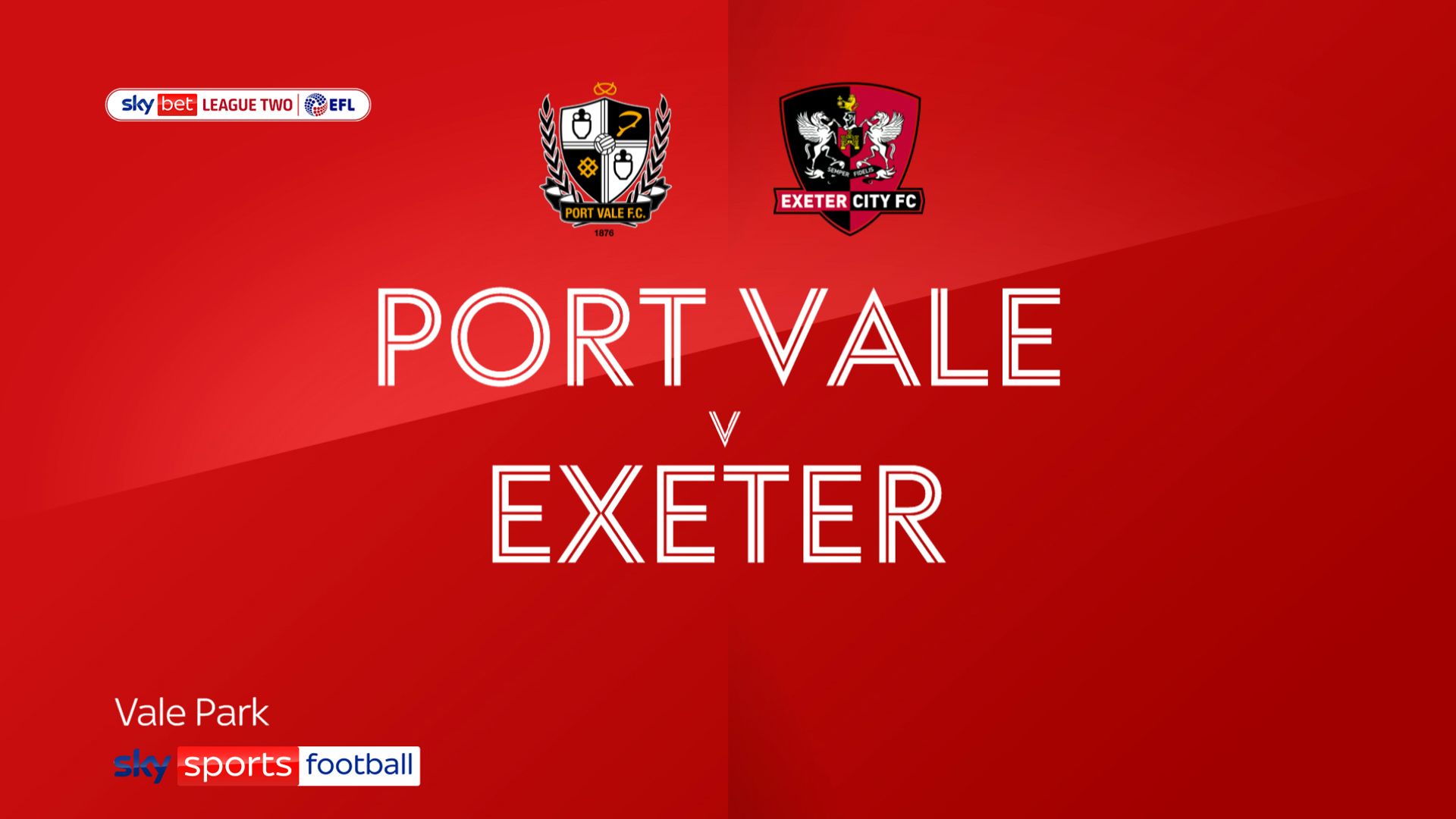 Port Vale stay outside play-offs after Exeter stalemate