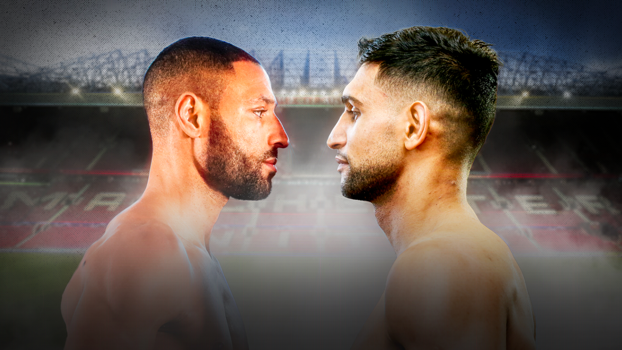 Amir Khan ready to agree long-awaited British battle with Kell Brook at Manchester Uniteds football stadium Boxing News Sky Sports