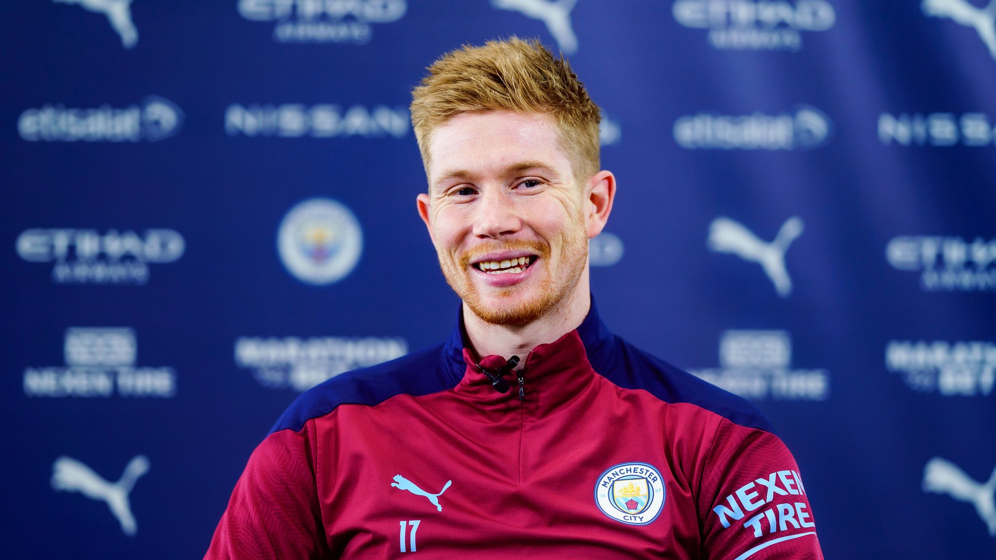 Kevin De Bruyne Manchester City star on Champions League